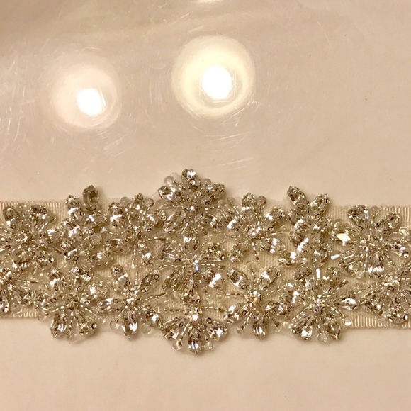 Ivory Lace Fit and Flare Wedding Dress - Picture 5 of 6